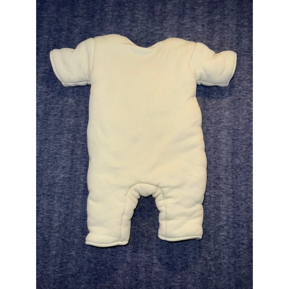 Baby Merlin's Magic Sleepsuit Yellow Cotton Quilted Transition Swaddle Small